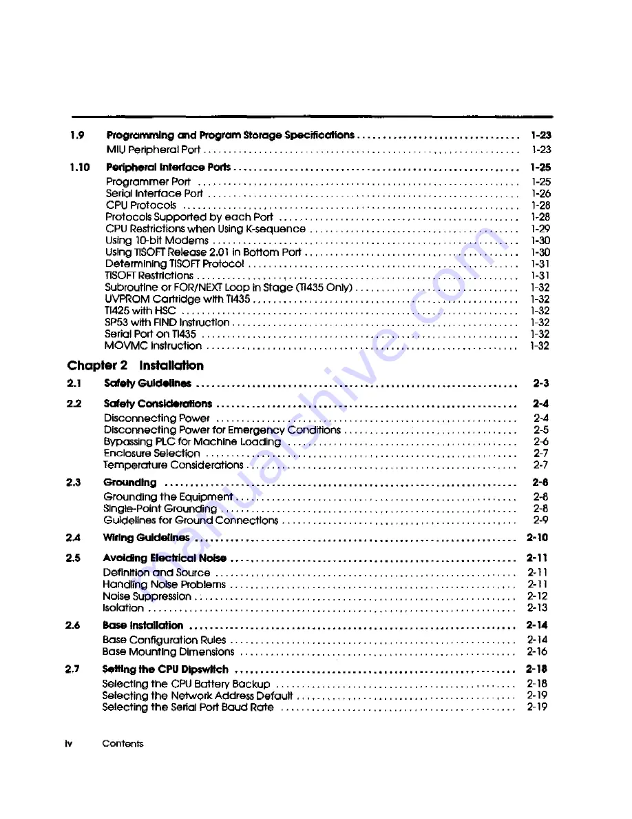 Siemens Simatic TI405 User Manual Download Page 6