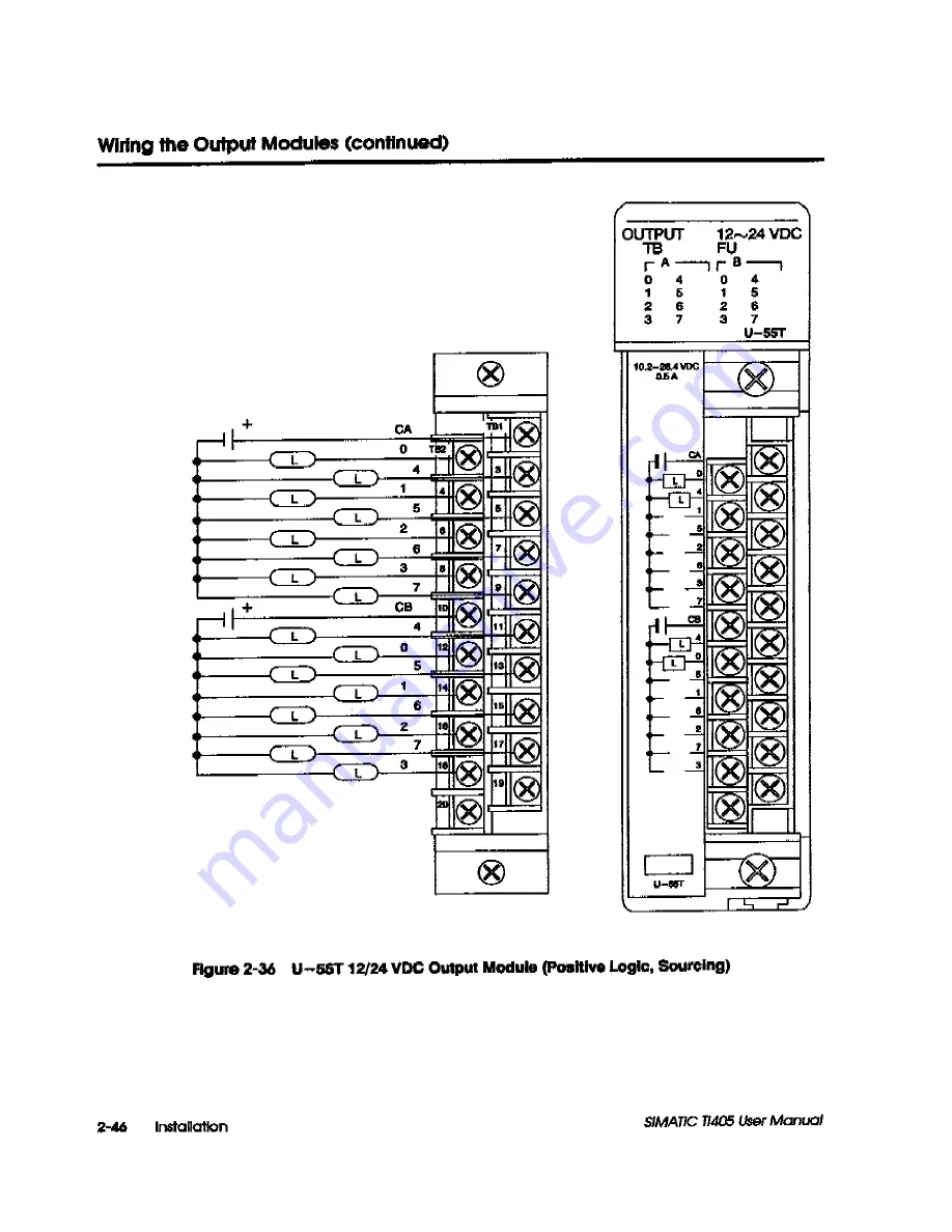 Siemens Simatic TI405 User Manual Download Page 111