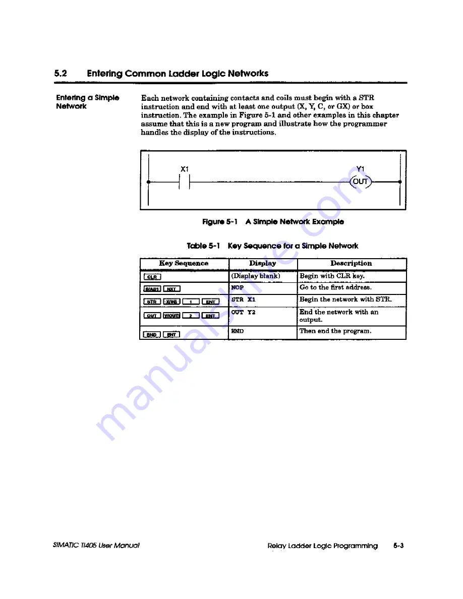 Siemens Simatic TI405 User Manual Download Page 174