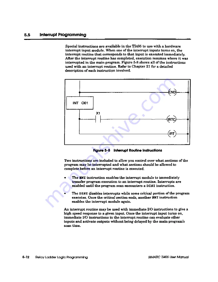 Siemens Simatic TI405 User Manual Download Page 183