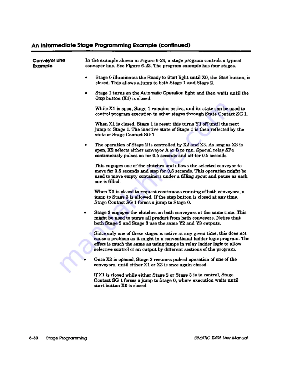 Siemens Simatic TI405 User Manual Download Page 215