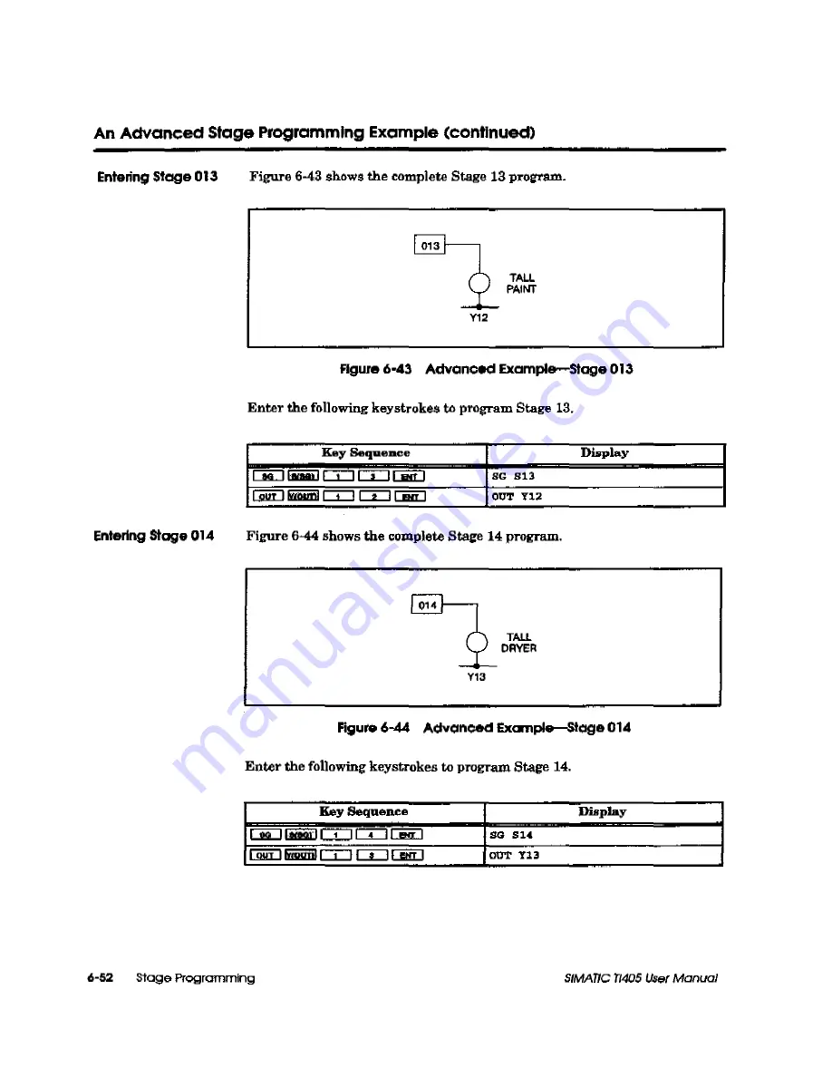 Siemens Simatic TI405 User Manual Download Page 237