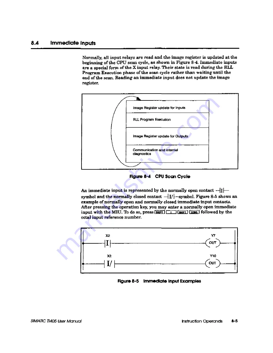 Siemens Simatic TI405 User Manual Download Page 269