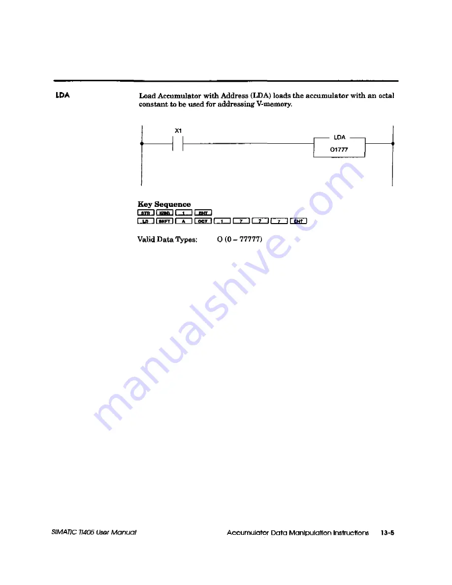 Siemens Simatic TI405 User Manual Download Page 318