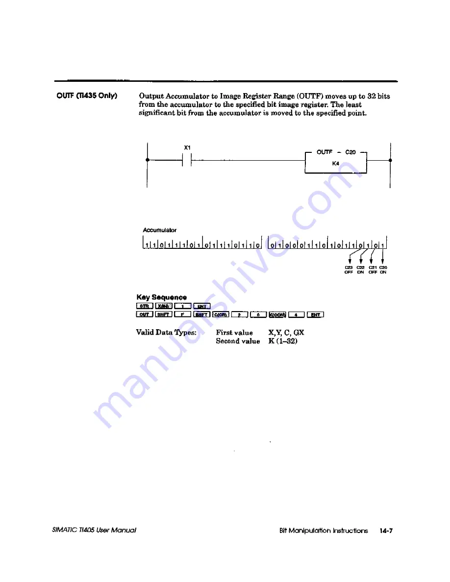 Siemens Simatic TI405 User Manual Download Page 332