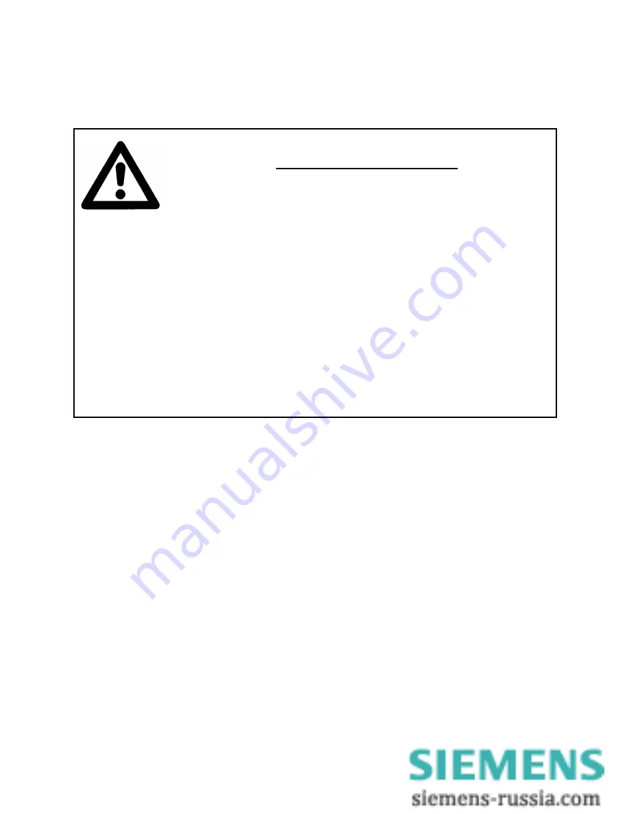 Siemens SIMEAS P 7KG7100 Operating Instructions Manual Download Page 35