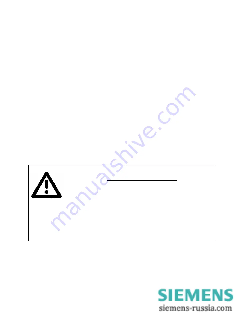 Siemens SIMEAS P 7KG7100 Operating Instructions Manual Download Page 38