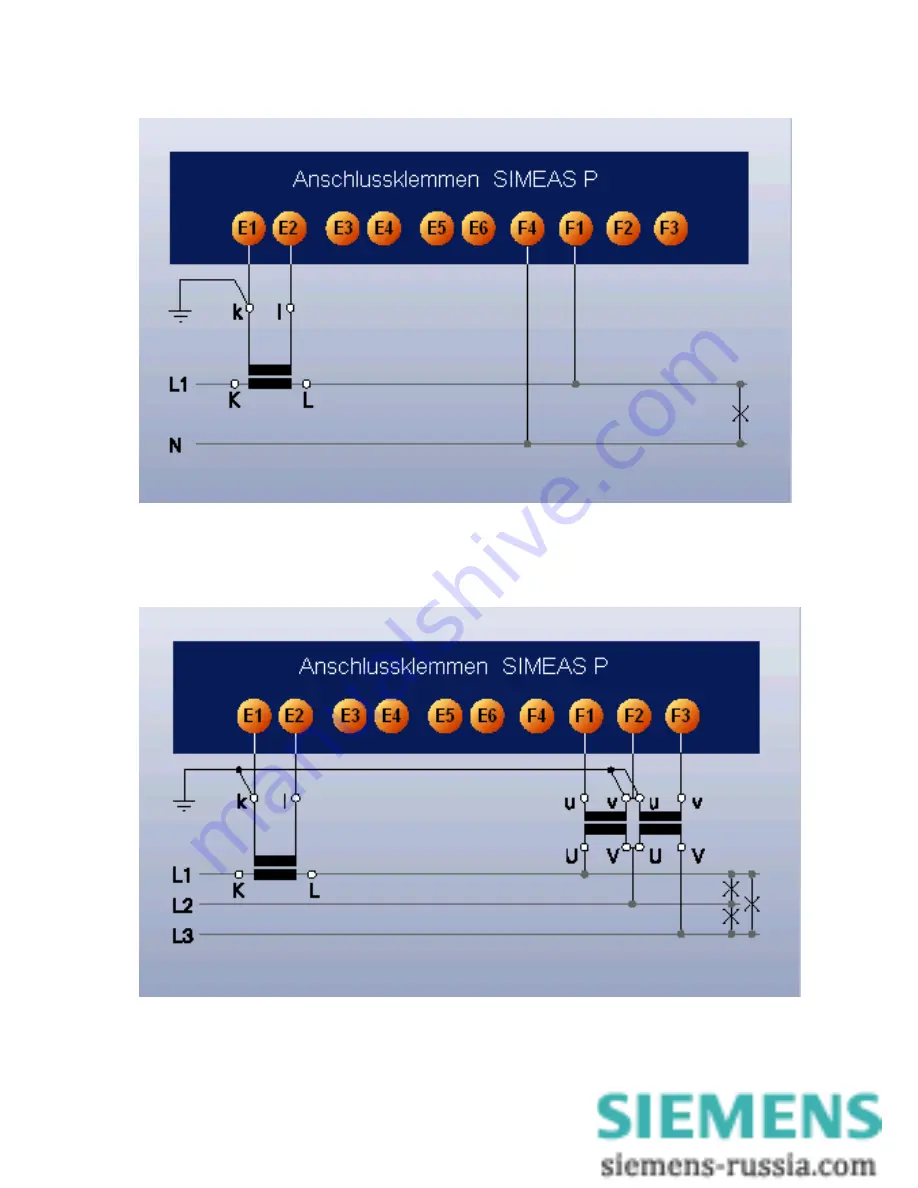 Siemens SIMEAS P 7KG7100 Operating Instructions Manual Download Page 41