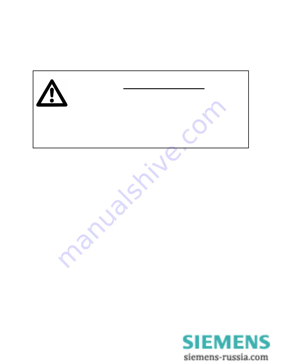 Siemens SIMEAS P 7KG7100 Operating Instructions Manual Download Page 52