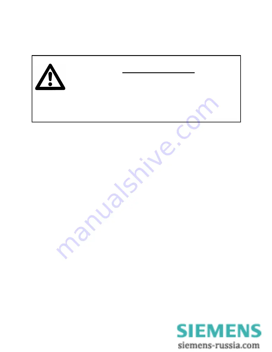 Siemens SIMEAS P 7KG7100 Operating Instructions Manual Download Page 104