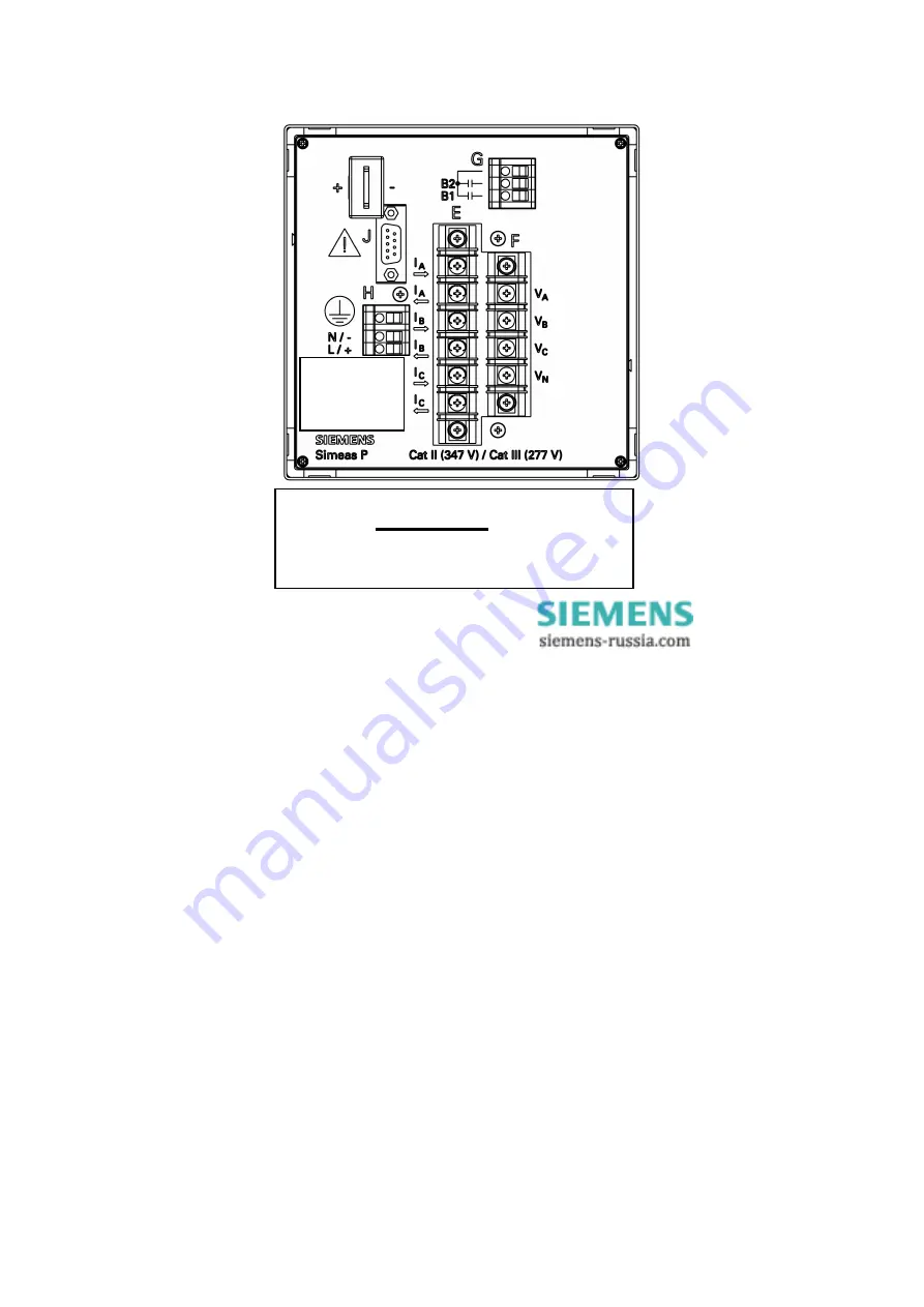 Siemens SIMEAS P 7KG7550 Скачать руководство пользователя страница 26