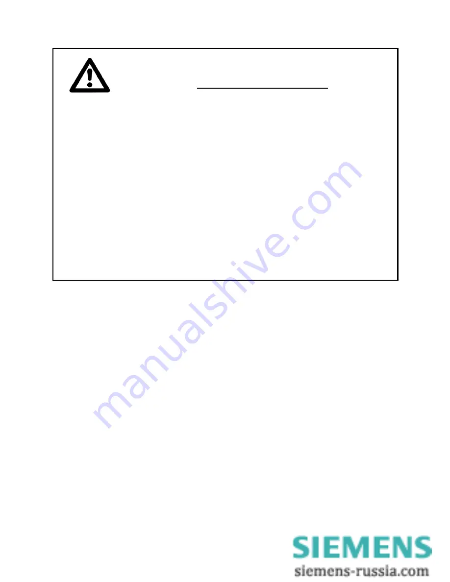 Siemens SIMEAS P 7KG7750 Operating Instructions Manual Download Page 7