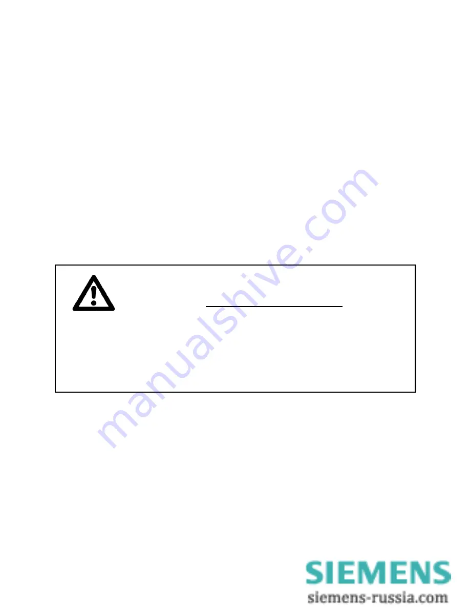 Siemens SIMEAS P 7KG7750 Operating Instructions Manual Download Page 32