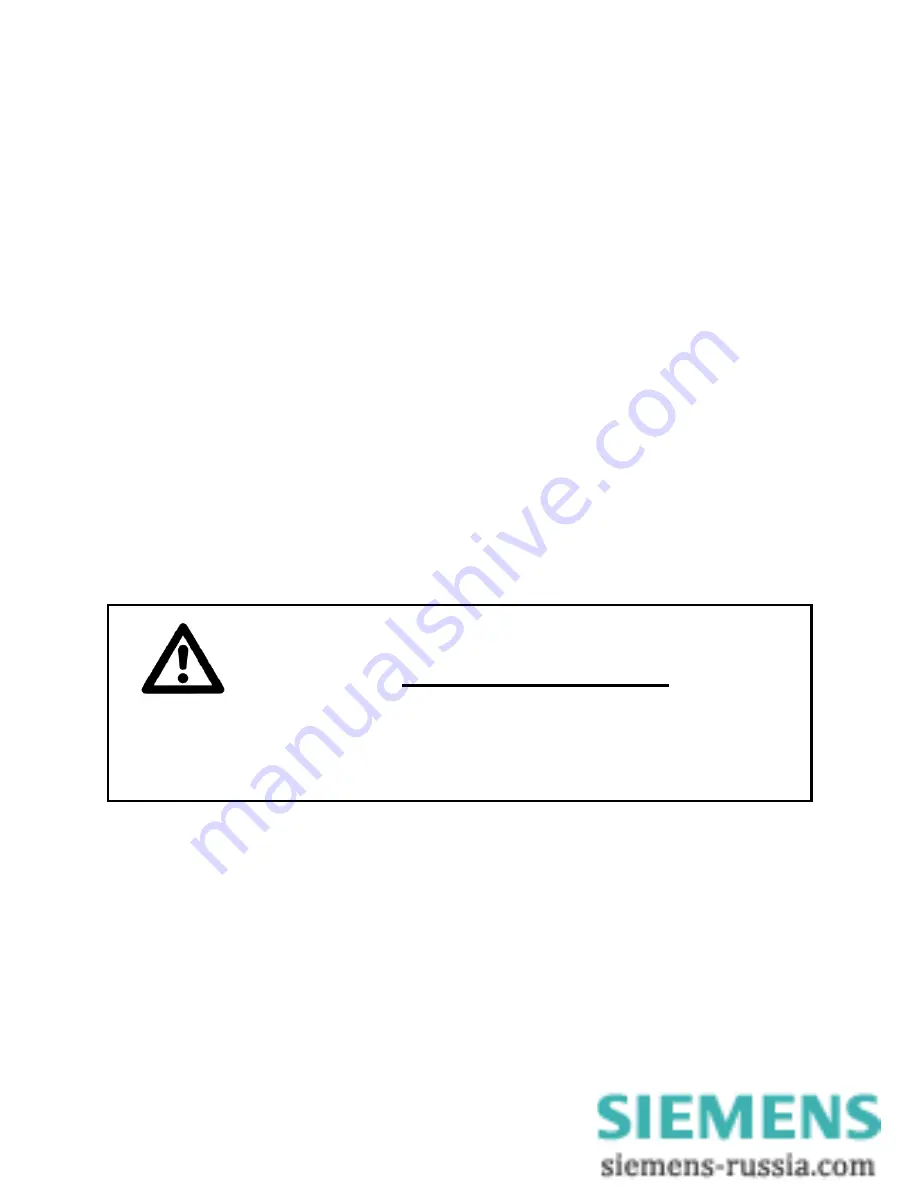 Siemens SIMEAS P 7KG7750 Operating Instructions Manual Download Page 44