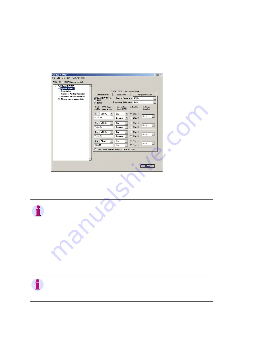 Siemens SIMEAS R-PMU Manual Download Page 138