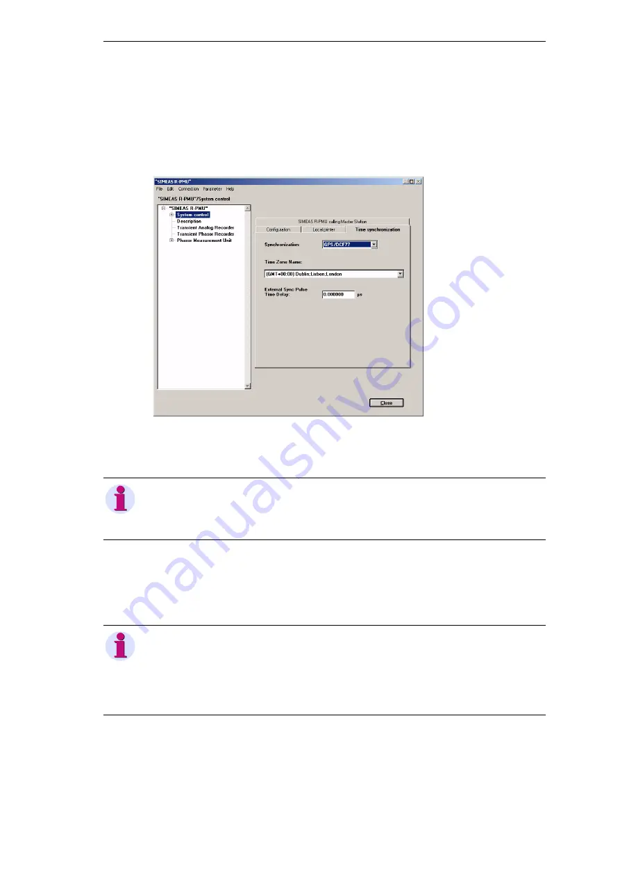 Siemens SIMEAS R-PMU Manual Download Page 141