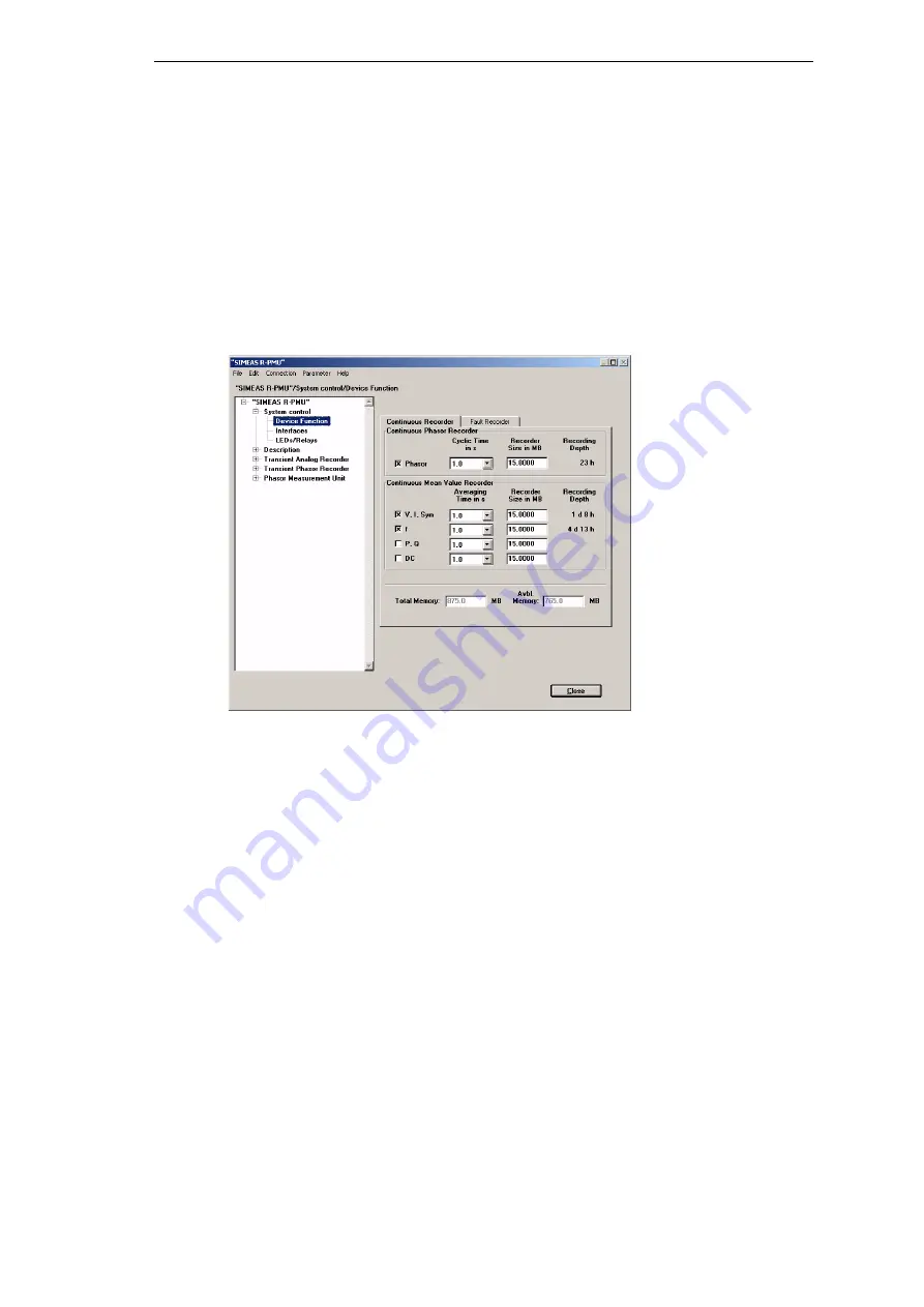 Siemens SIMEAS R-PMU Manual Download Page 143