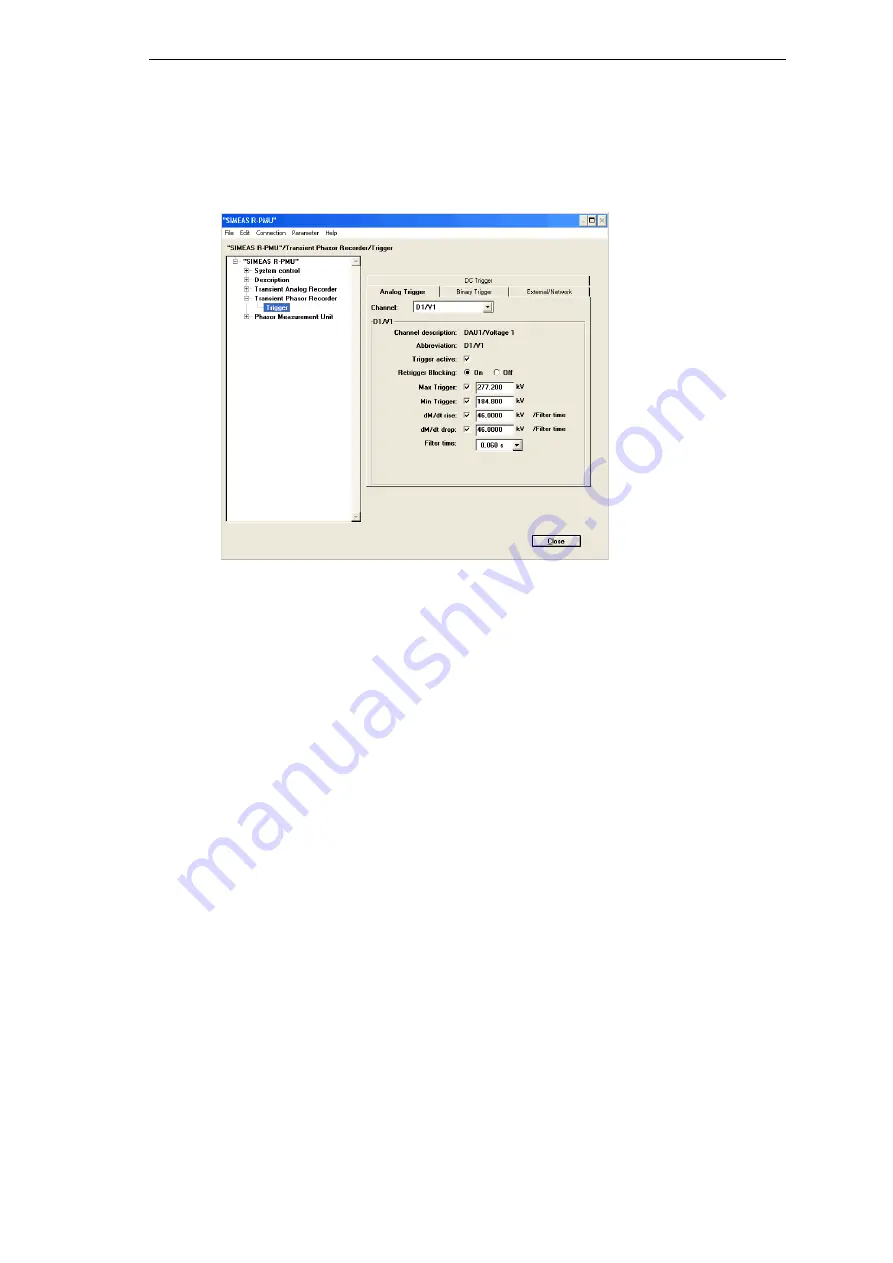 Siemens SIMEAS R-PMU Manual Download Page 169