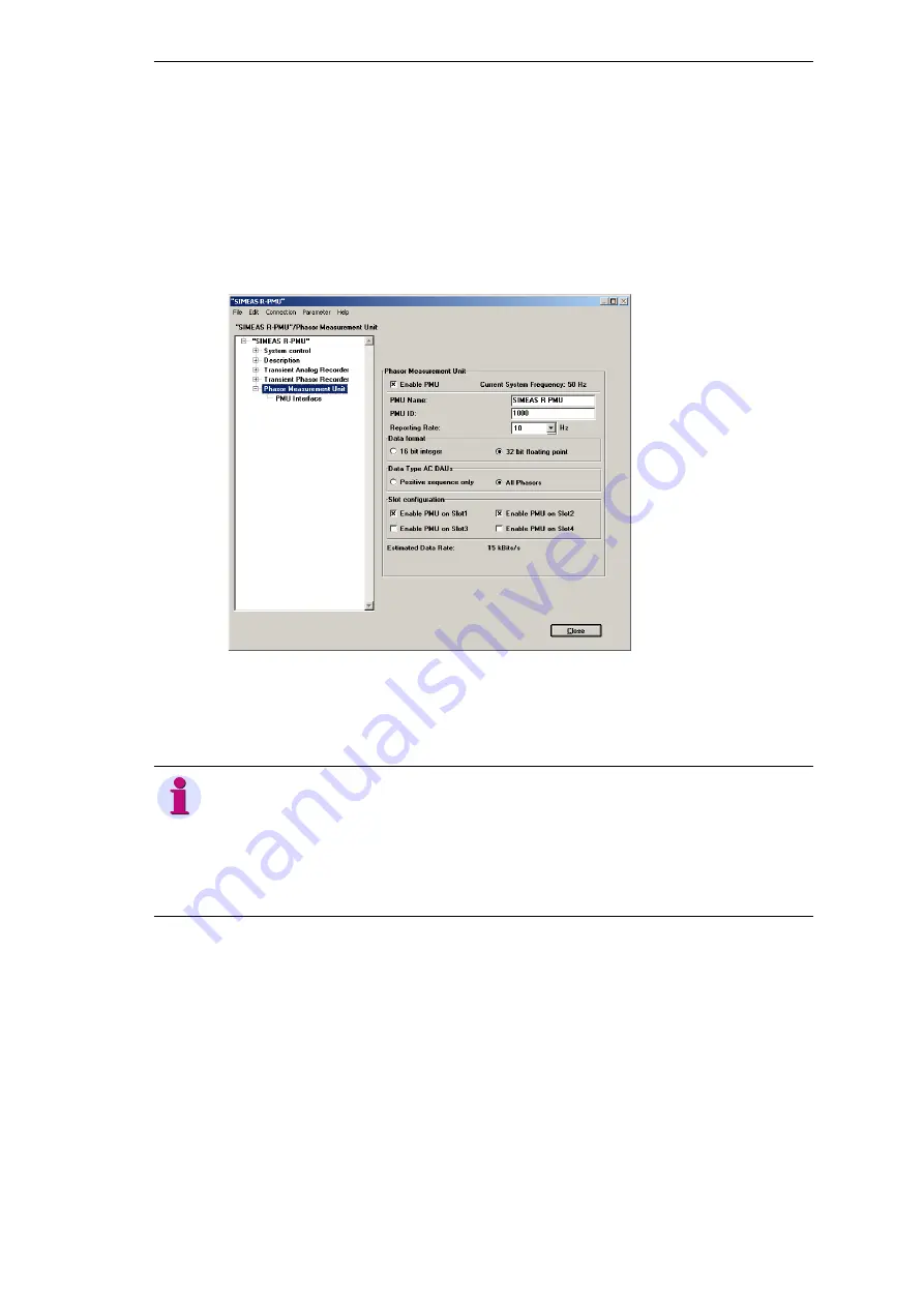 Siemens SIMEAS R-PMU Manual Download Page 173