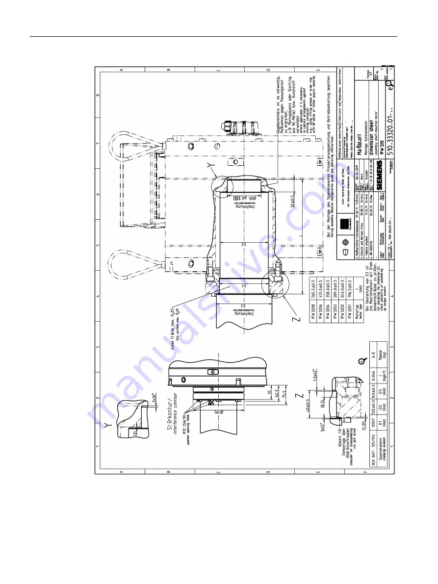 Siemens SIMOTICS T-1FW3 Configuration Manual Download Page 132