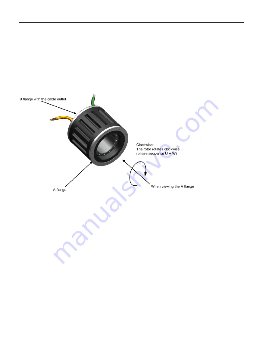 Siemens SIMOTICS-T 1FW6 Series Operating Instructions Manual Download Page 30