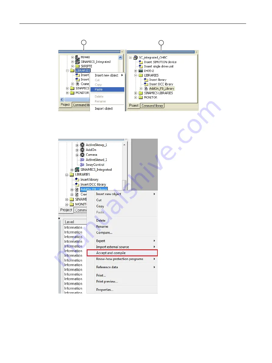 Siemens SIMOTION D4x5-2 Operating Instructions Manual Download Page 124