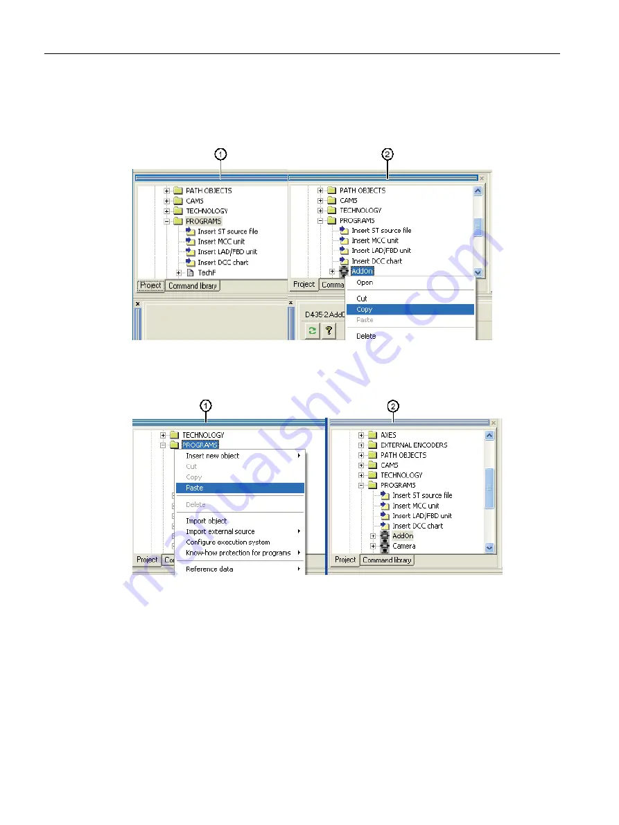 Siemens SIMOTION D4x5-2 Operating Instructions Manual Download Page 126