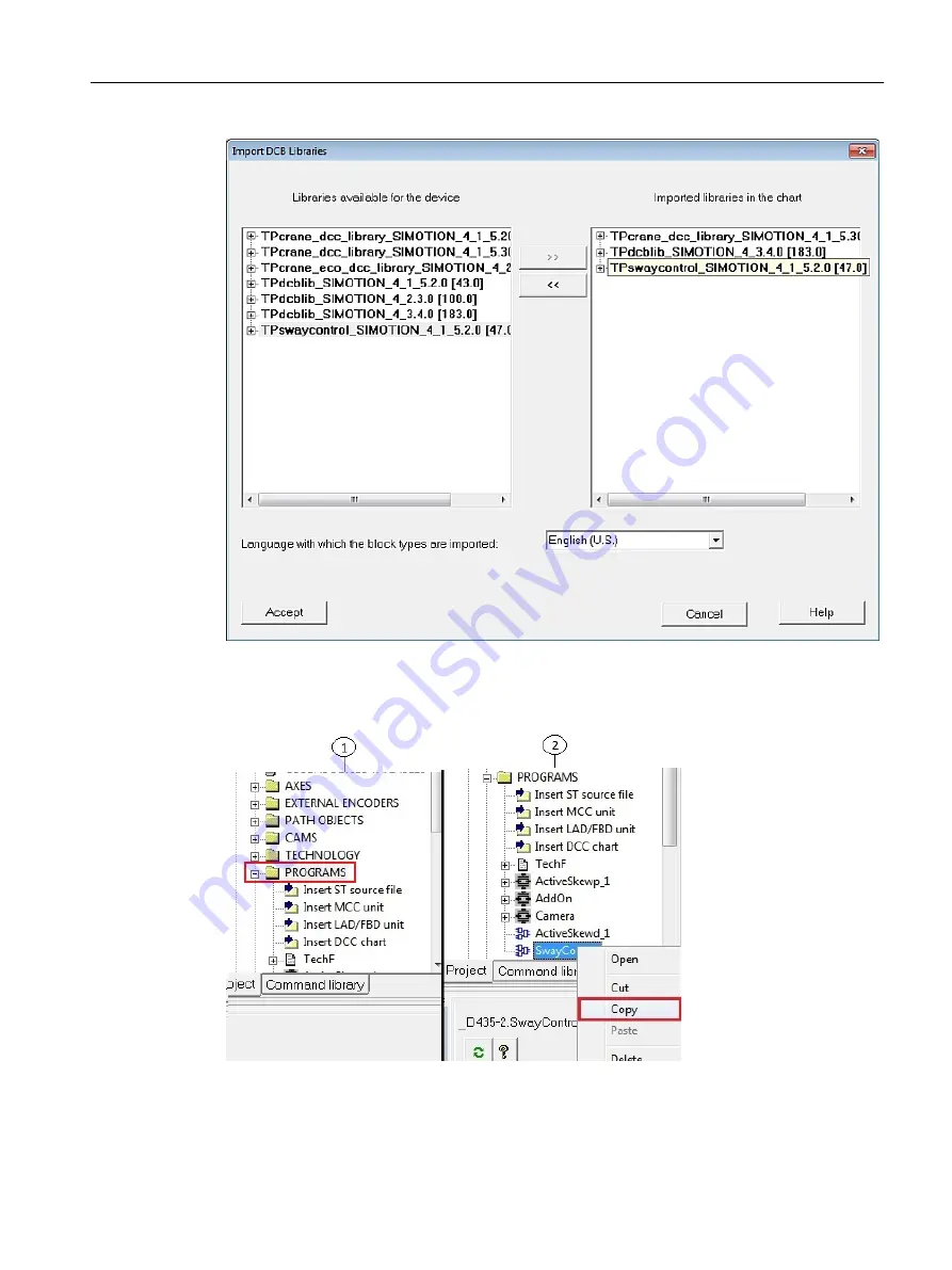 Siemens SIMOTION D4x5-2 Operating Instructions Manual Download Page 129