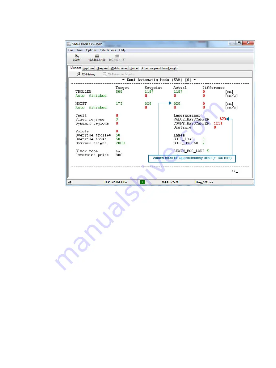 Siemens SIMOTION D4x5-2 Operating Instructions Manual Download Page 213