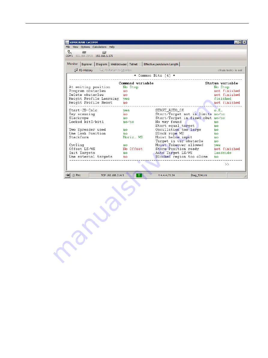 Siemens SIMOTION D4x5-2 Operating Instructions Manual Download Page 277