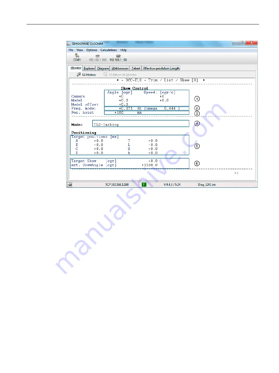 Siemens SIMOTION D4x5-2 Operating Instructions Manual Download Page 281