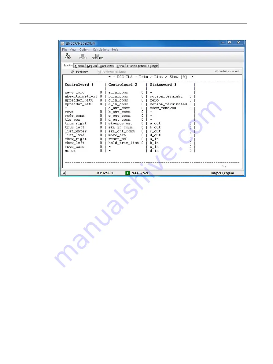 Siemens SIMOTION D4x5-2 Operating Instructions Manual Download Page 282