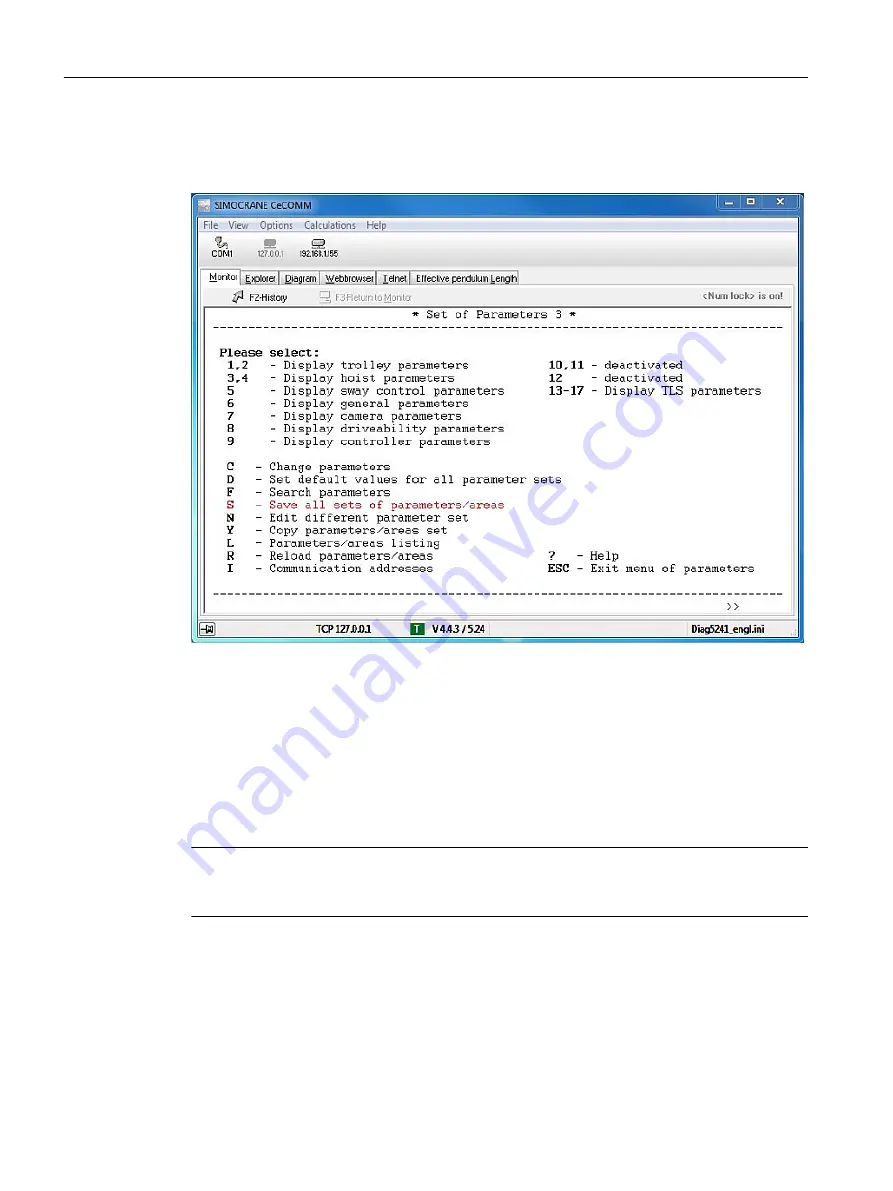 Siemens SIMOTION D4x5-2 Operating Instructions Manual Download Page 288