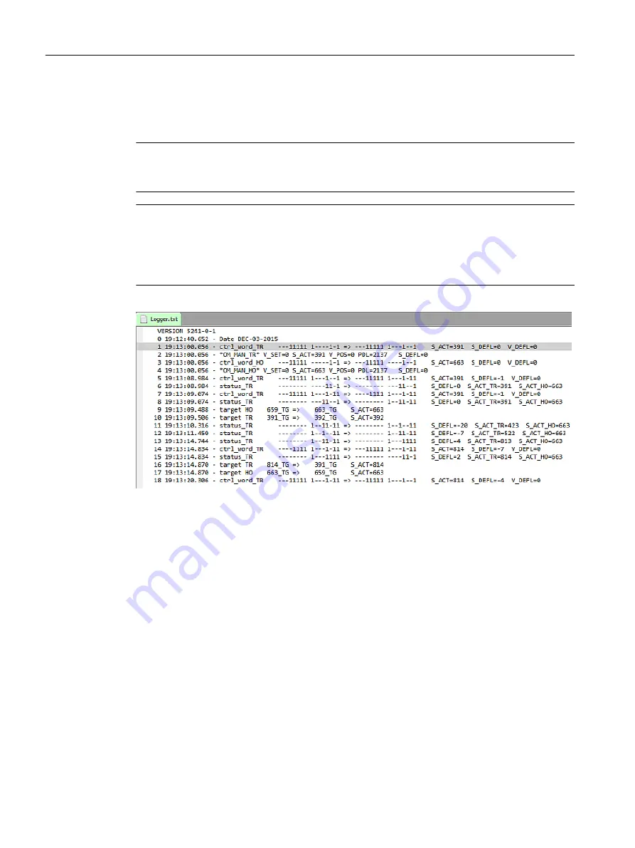 Siemens SIMOTION D4x5-2 Operating Instructions Manual Download Page 310