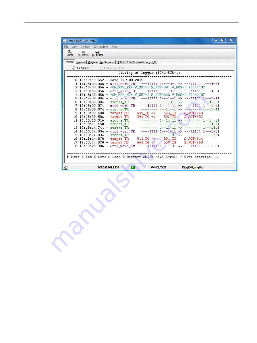 Siemens SIMOTION D4x5-2 Operating Instructions Manual Download Page 311