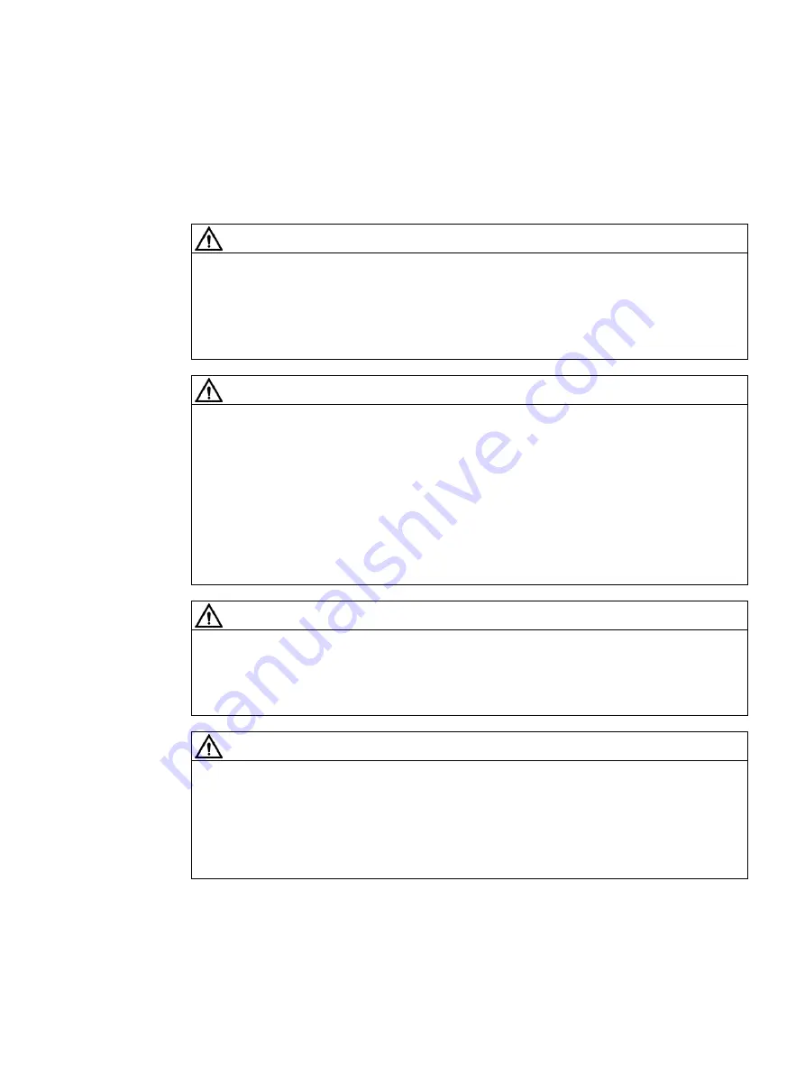 Siemens SINAMIC G130 Operating Instructions Manual Download Page 13