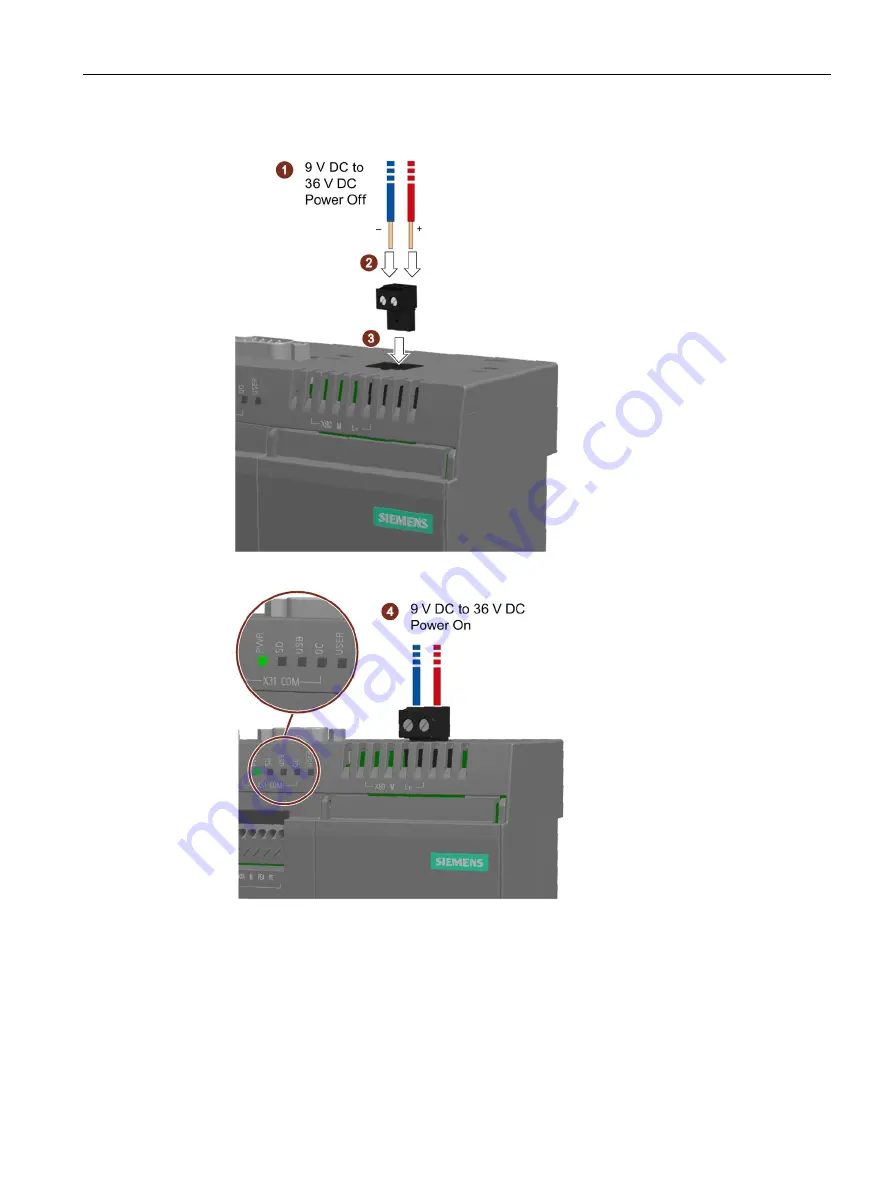 Siemens Sinamics Connect Series Operating Instructions Manual Download Page 33