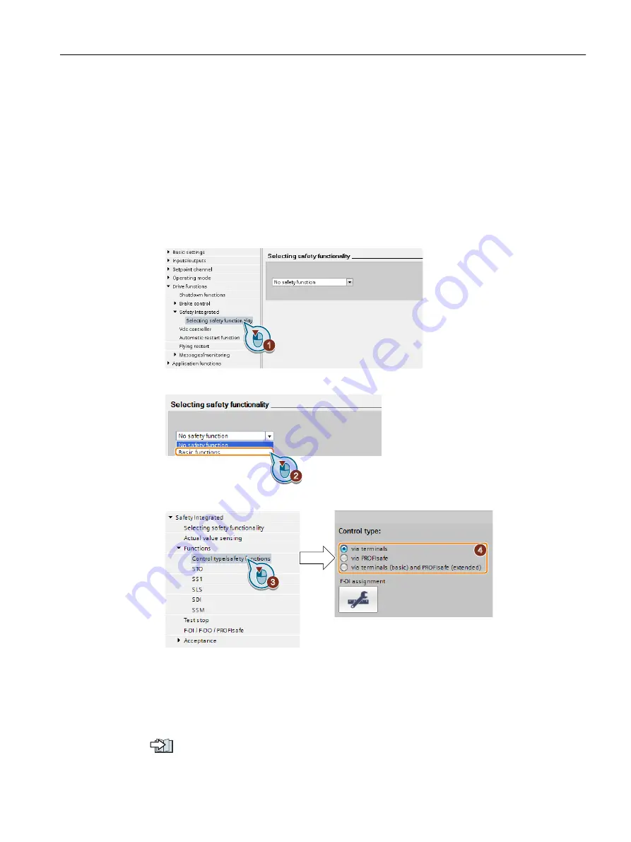 Siemens SINAMICS G110M Operating Instructions Manual Download Page 249