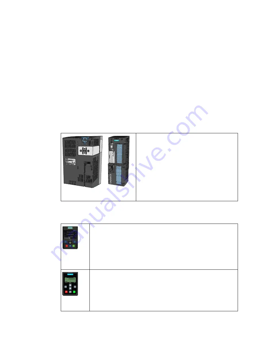 Siemens SINAMICS G120 CU240B-2 Скачать руководство пользователя страница 25