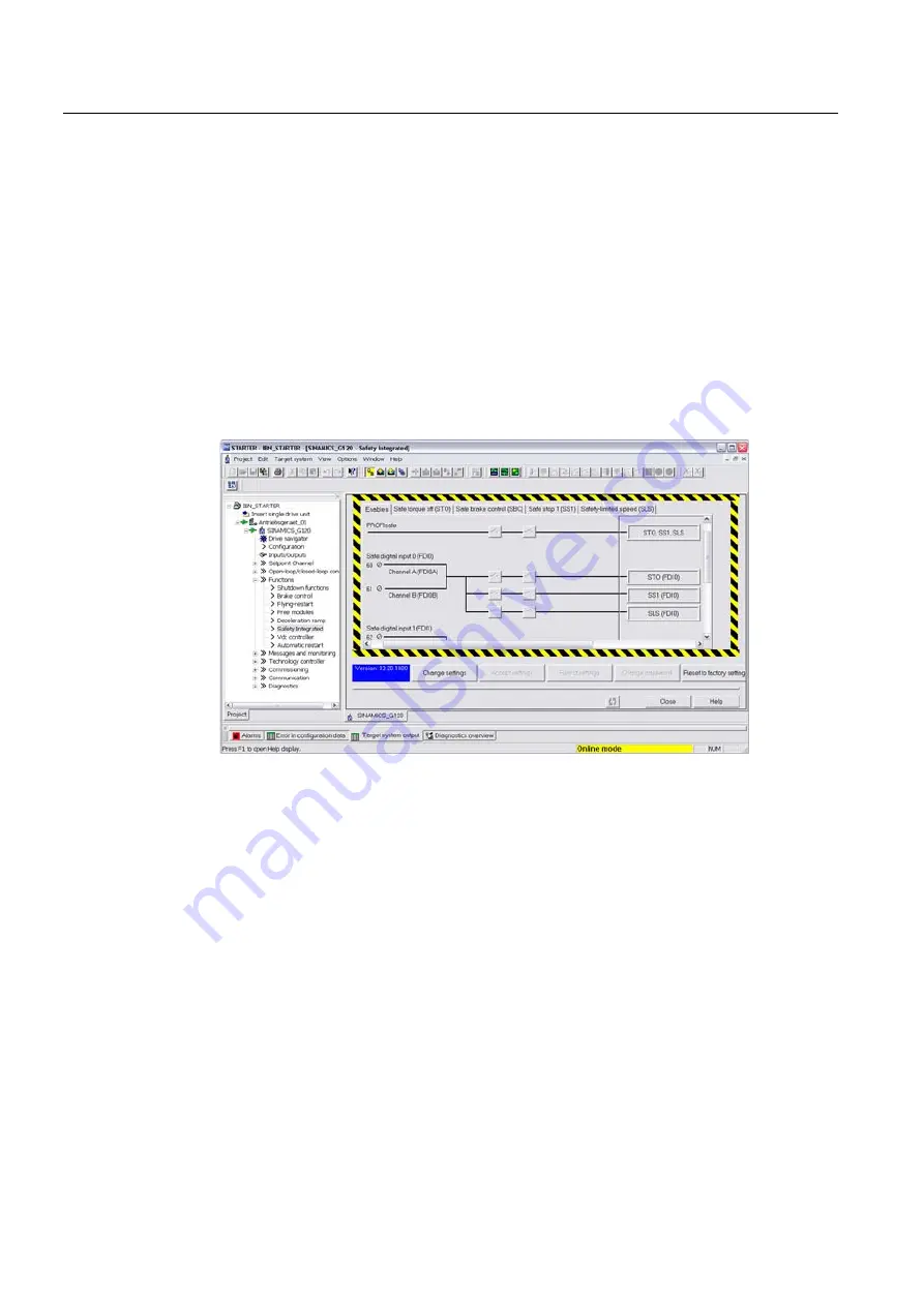 Siemens Sinamics G120 CU240E Operating Instructions Manual Download Page 202