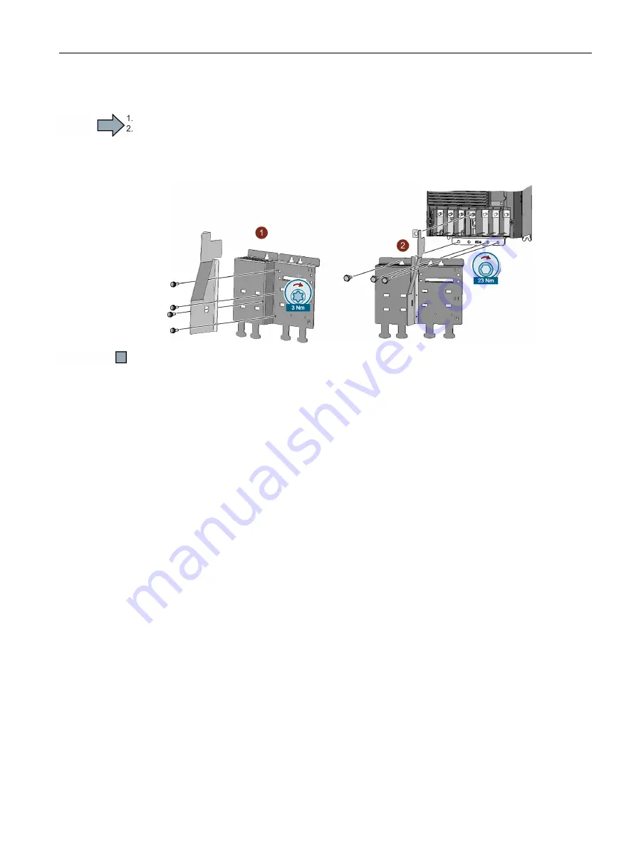 Siemens SINAMICS G120 PM240P-2 Installation Manual Download Page 33