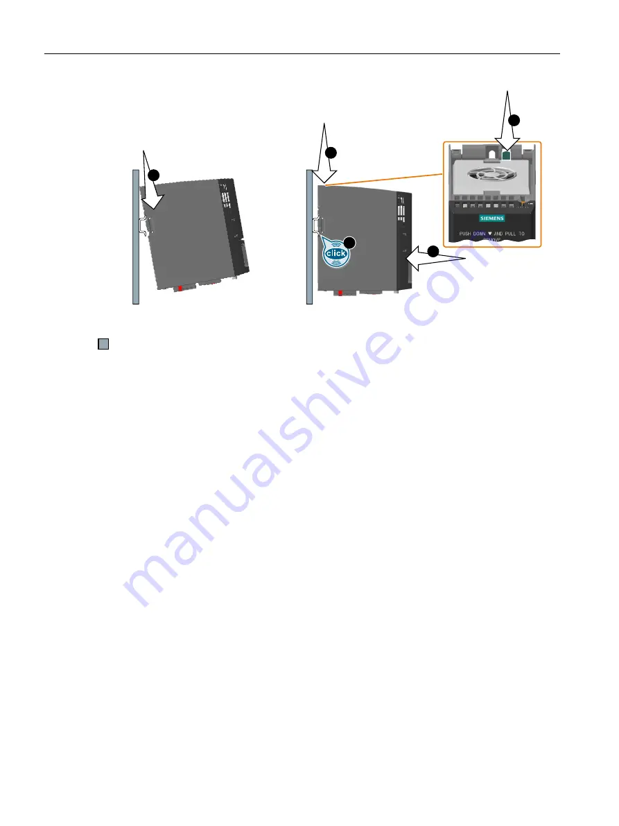 Siemens SINAMICS G120C Operating Instructions Manual Download Page 56