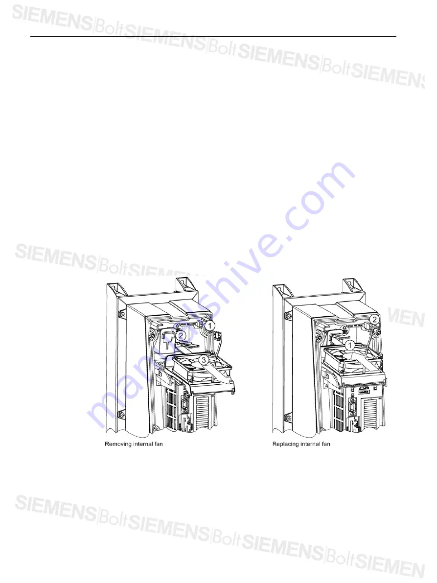 Siemens SINAMICS G120P Скачать руководство пользователя страница 66