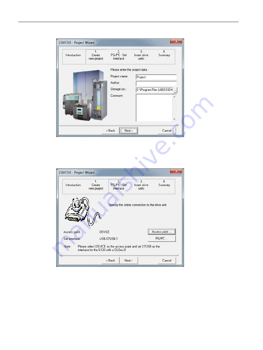 Siemens SINAMICS G120P Operating Instructions Manual Download Page 148