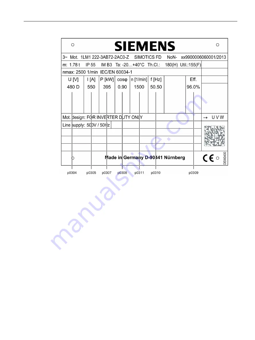 Siemens SINAMICS G120P Operating Instructions Manual Download Page 299