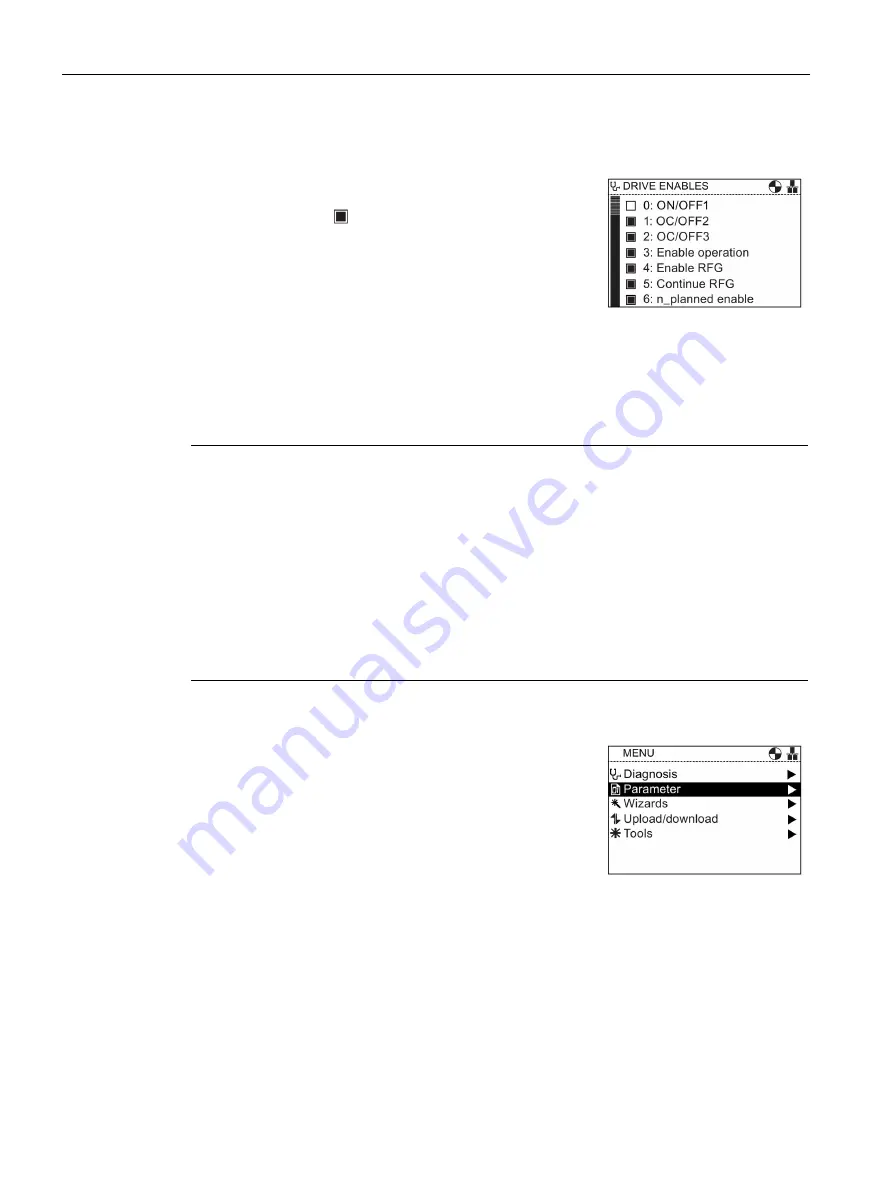 Siemens SINAMICS G120P Operating Instructions Manual Download Page 316