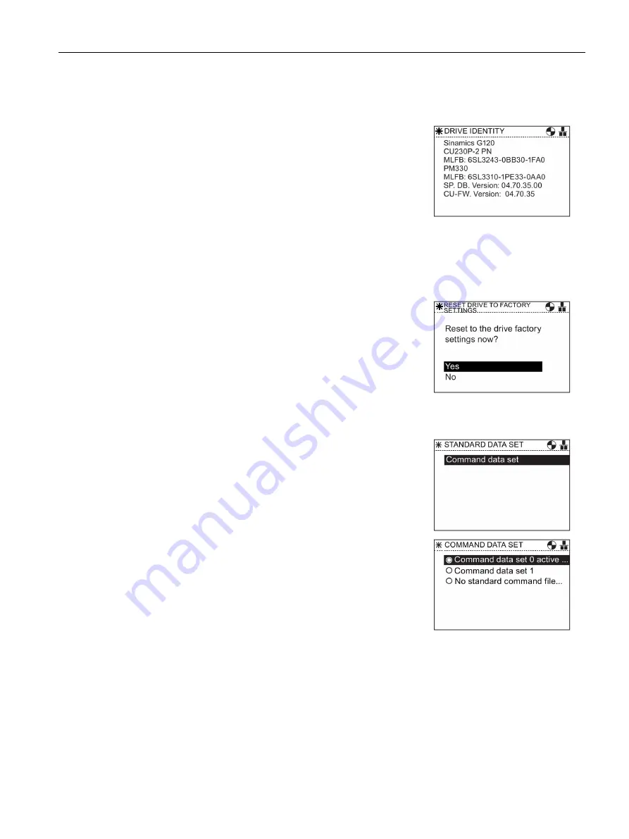 Siemens SINAMICS G120P Operating Instructions Manual Download Page 329