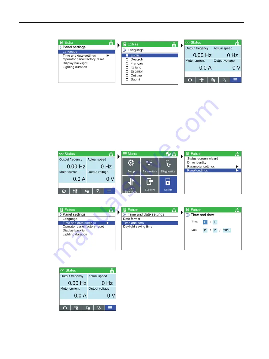 Siemens SINAMICS IOP-2 Operating Instructions Manual Download Page 22