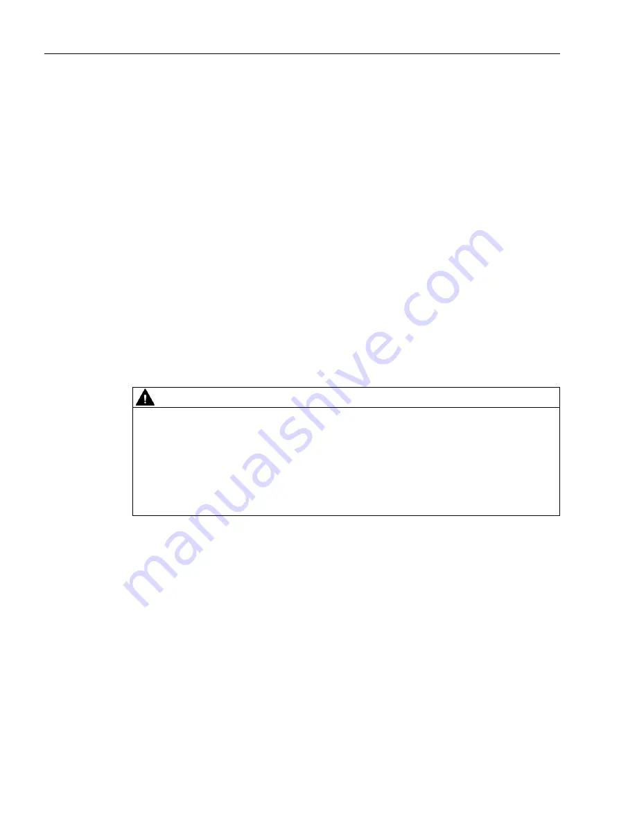 Siemens SINAMICS MV 9LD4110-7EX70-1AA0 Operating Instructions Manual Download Page 38