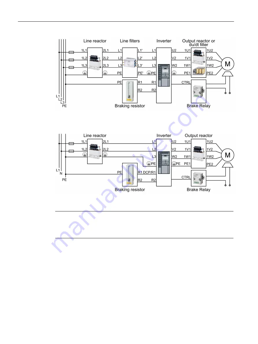 Siemens SINAMICS PM240-2 Скачать руководство пользователя страница 50